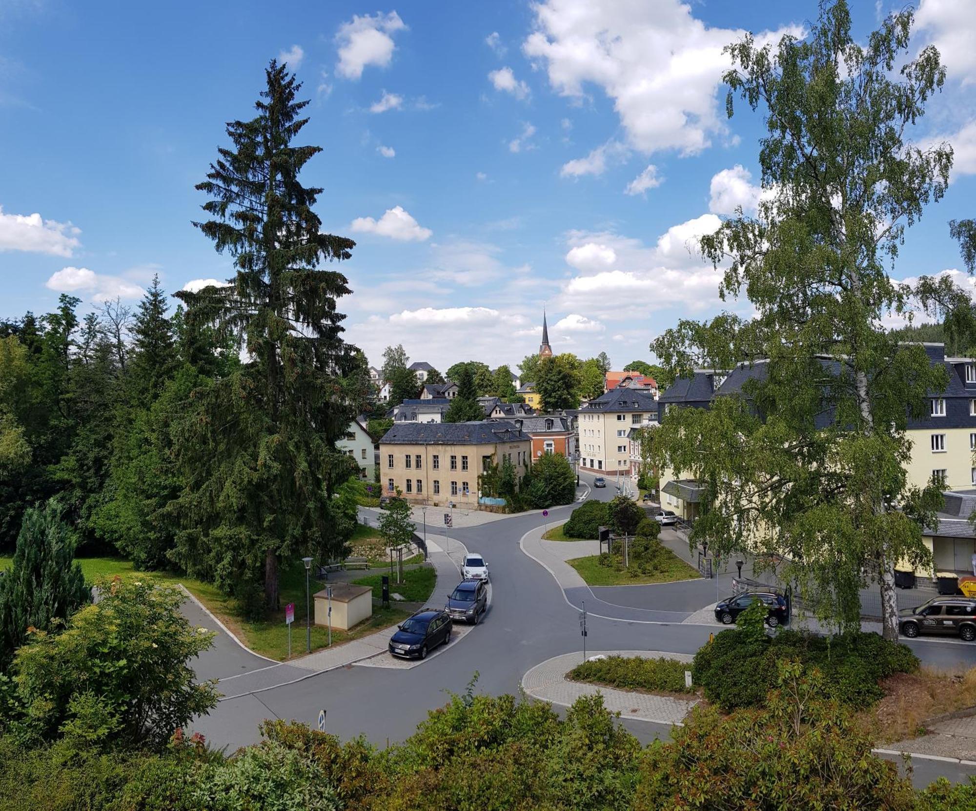 Villa Goldbrunnen Ferienwohnung 3 Bad Elster Zewnętrze zdjęcie